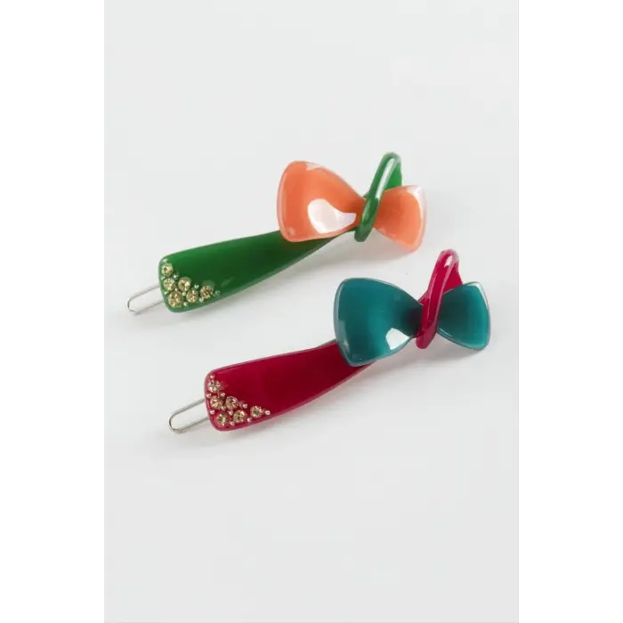 Fiyong Taşlı Klipsli Toka