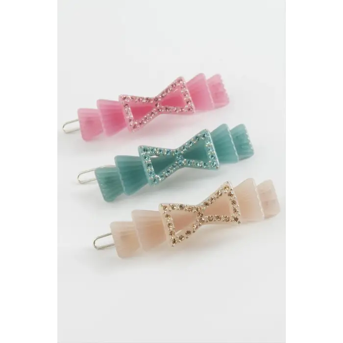 Fiyong Taşlı Klipsli Toka