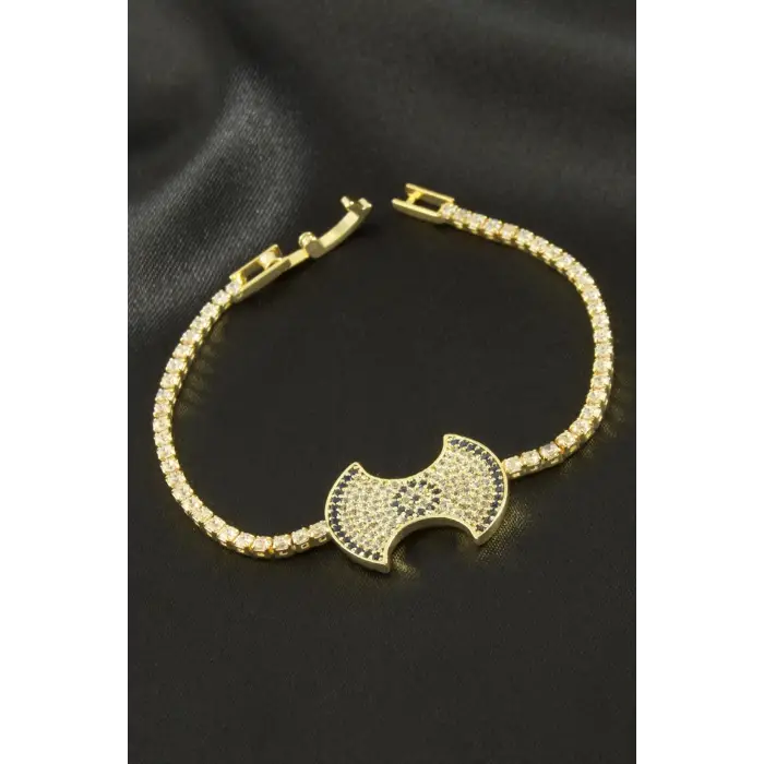 Fiyong Zirkon Taşlı Çocuk Bileklik 16 cm