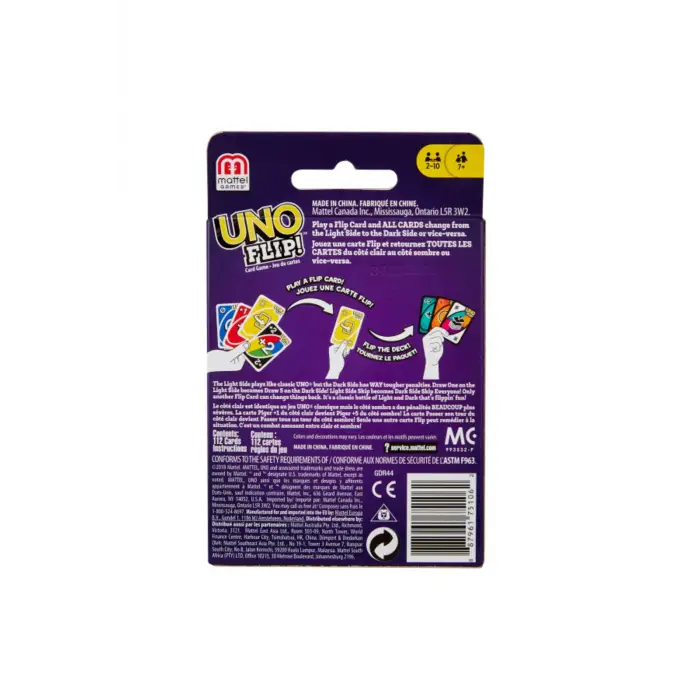 UNO Flip Oyun Kartları