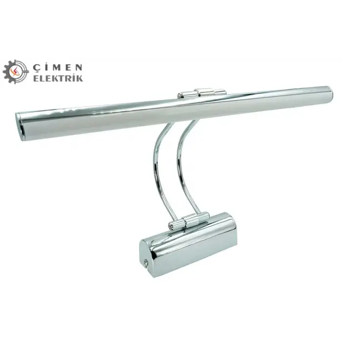 Flüt Aplik 6W Krom Kasa 6500K Beyaz Işık