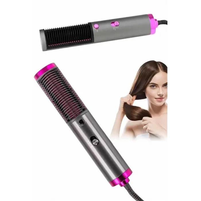 Fön Tarak Düzleştirici Seramik Kaplama Fön Makinesi Saç Kurutma