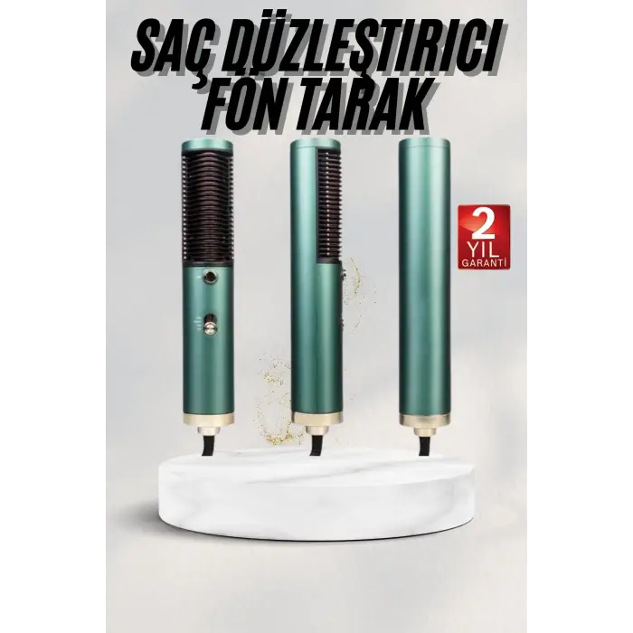 Fön Tarak Saç Düzleştirici Saç Kurutma Makinesi Sıcak Hava Fırçası