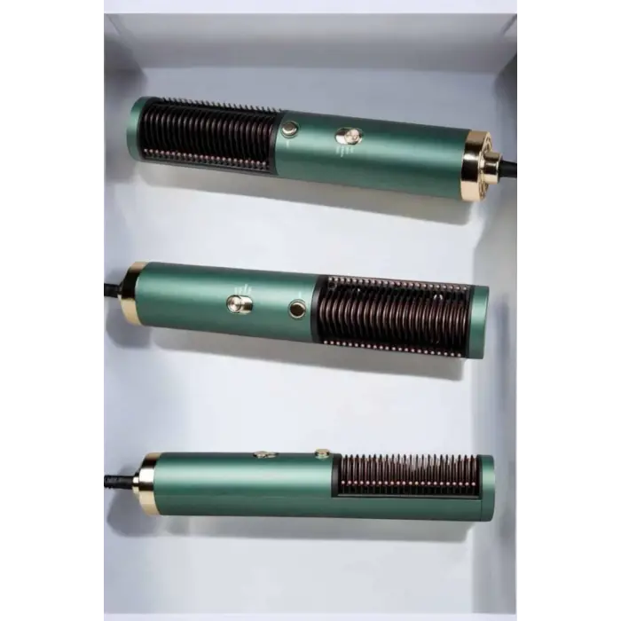 Fön Tarak Saç Düzleştirici Üflemeli Fön Makinesi Sıkı Dişli Taşınabilir