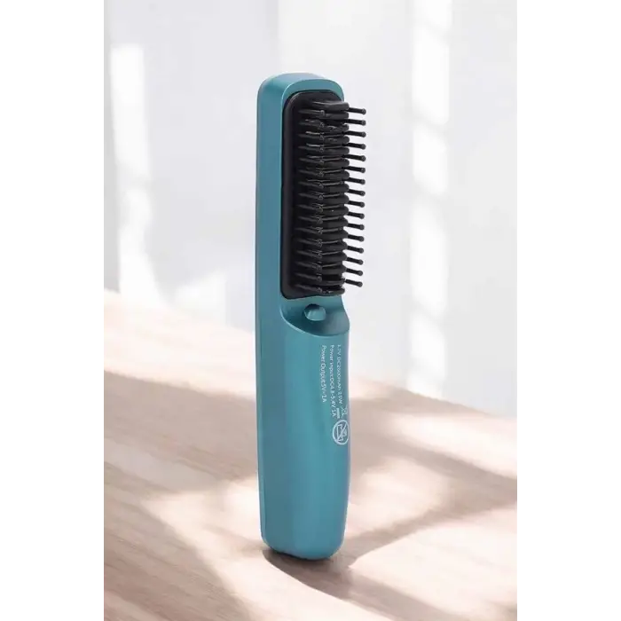 Fön Tarak Sıkı Dişli Şarjlı Taşınabilir Saç Düzleştirici