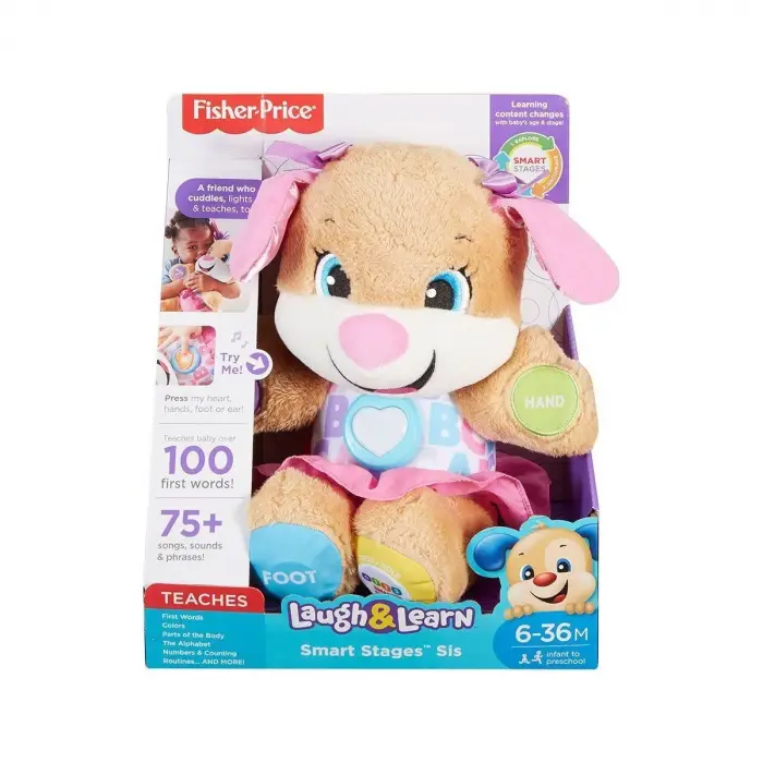FPP83 Fisher-Price® Yaşa Göre Gelişim Eğtici Köpekçiğin Kız Kardeşi