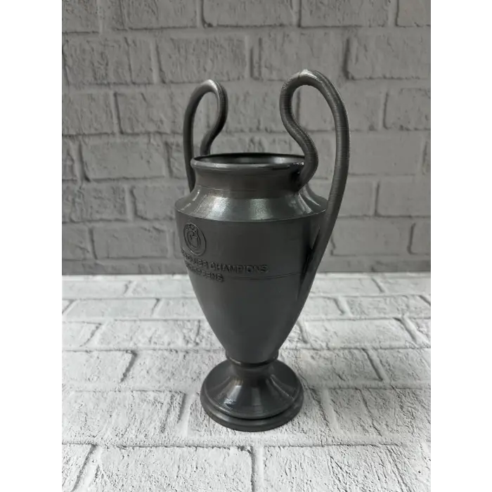 Füme Kupa 25cm UEFA Model Dekoratif Ödül Biblosu