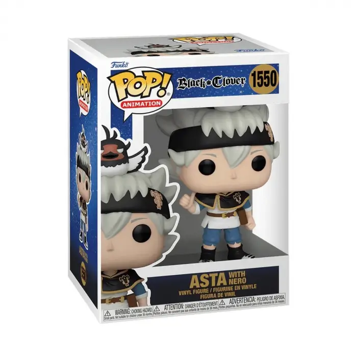 Funko POP Animation: Black Clover - Asta with Nero