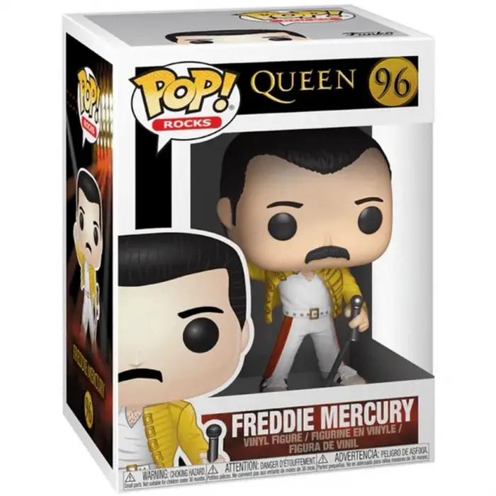 Funko POP Rocks: Queen - Freddie Mercury Wembley 1986