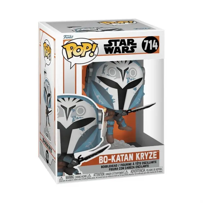 Funko POP Star Wars: The Mandalorian-Katan w/Darksaber and Jet Pack