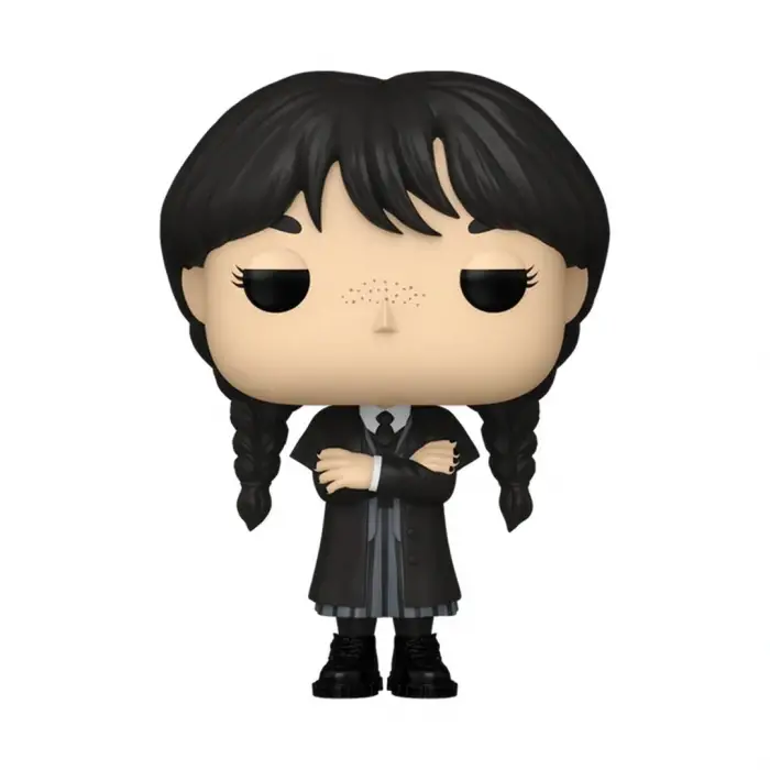 Funko POP TV: The Addams Family Wednesday Addams (Black Coat)