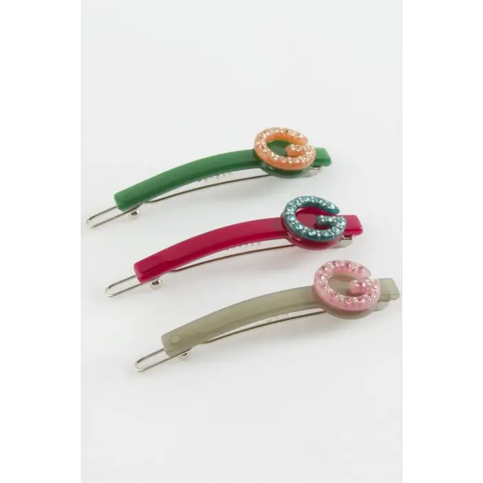 G Harfli Klipsli Toka