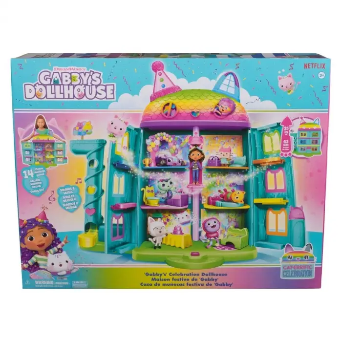 Gabbys Dollhouse Muhteşem Bebek Ev - SPM-6070742