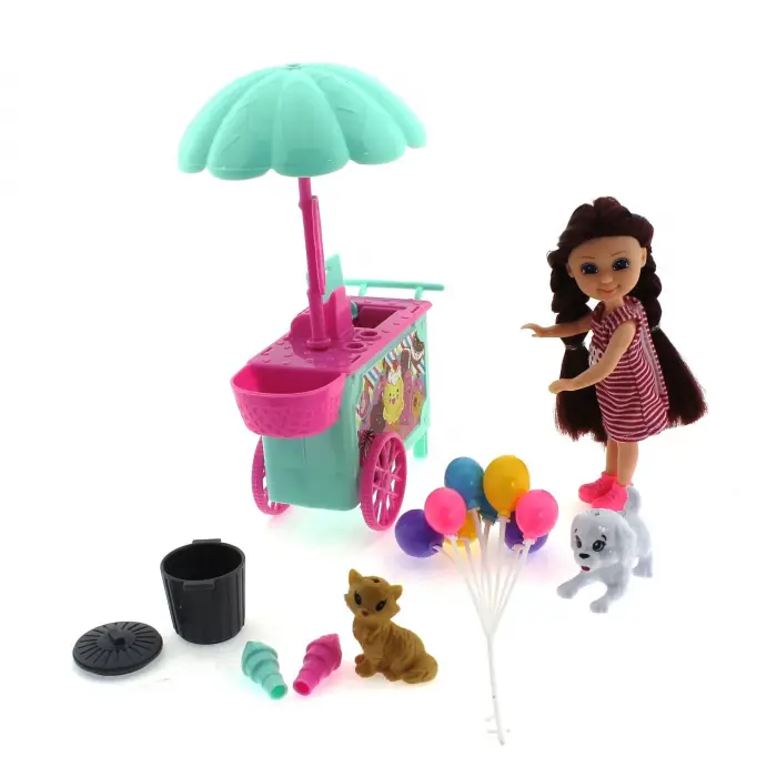 Gaga Love Hayvanlarıyla Motor Gezisi kutulu Pembe motor