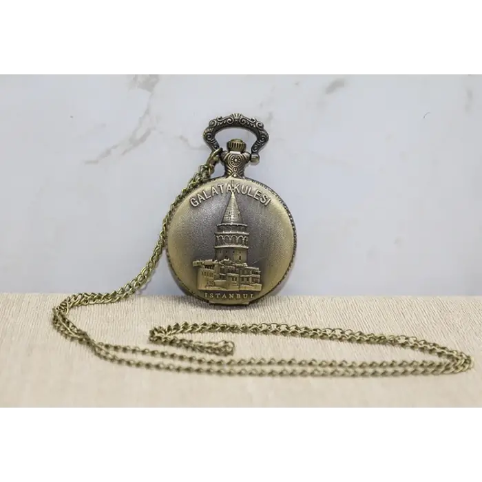 Galata Kulesi Tasarımlı Köstekli Saat