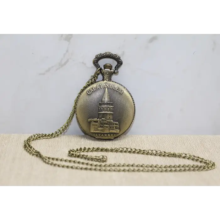 Galata Kulesi Tasarımlı Köstekli Saat