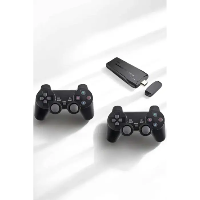 Gaming Atari 2.4g Uyumlu Kablosuz Çift Kol Game Stick