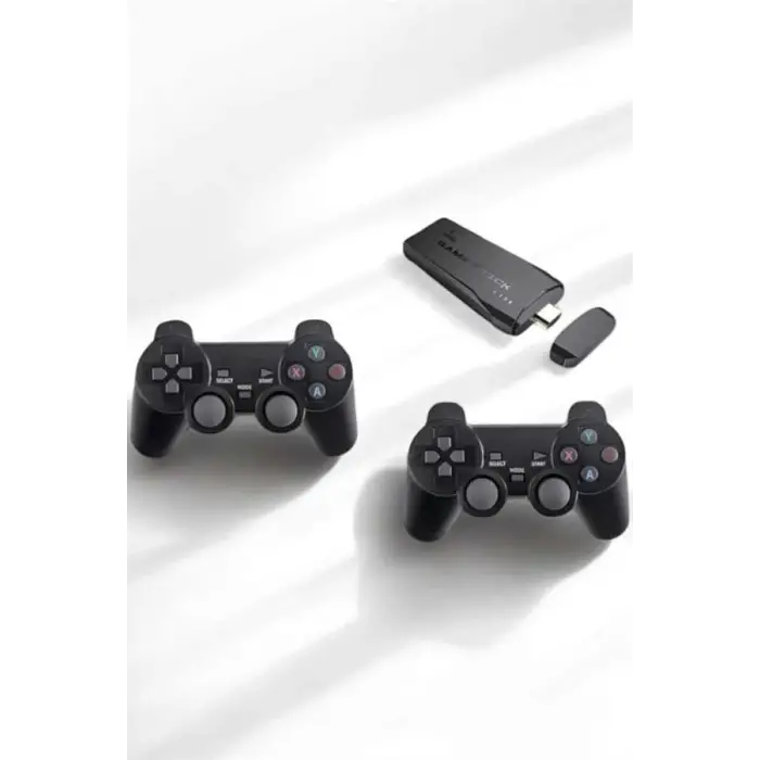 Gaming Atari 2.4g Uyumlu Kablosuz Çift Kol Game Stick