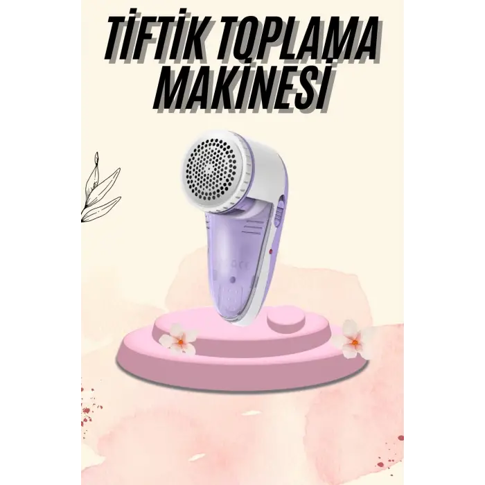 Giysi Tiftik Ve Kazak Tüy Toplama Makinesi Pratik Temizleme Şarjlı