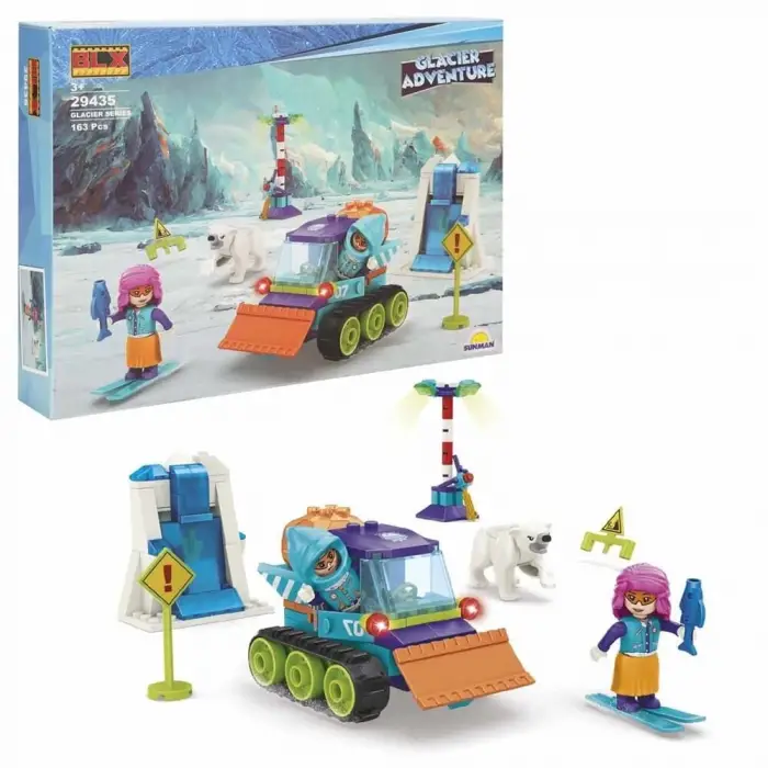 GLACİER ADVENTURE SET 2FGR 163PRÇ LEGO