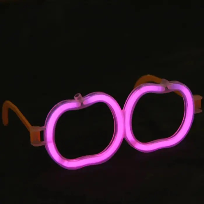 Glow  Elma Gözlük - Glow Partisi Gözlüğü - Glow  Gözlük 12 Adet