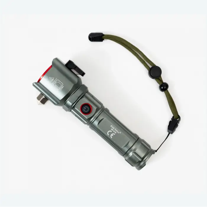 Gold Police Gp-218 Acil Durum El Feneri Güçlü Tg Led 3000 Lümen