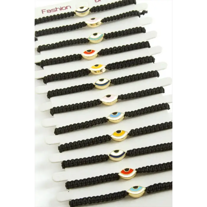 Göz Makrome İp Bileklik