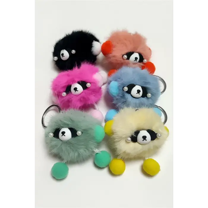 Gözlüklü Peluş Anahtarlık