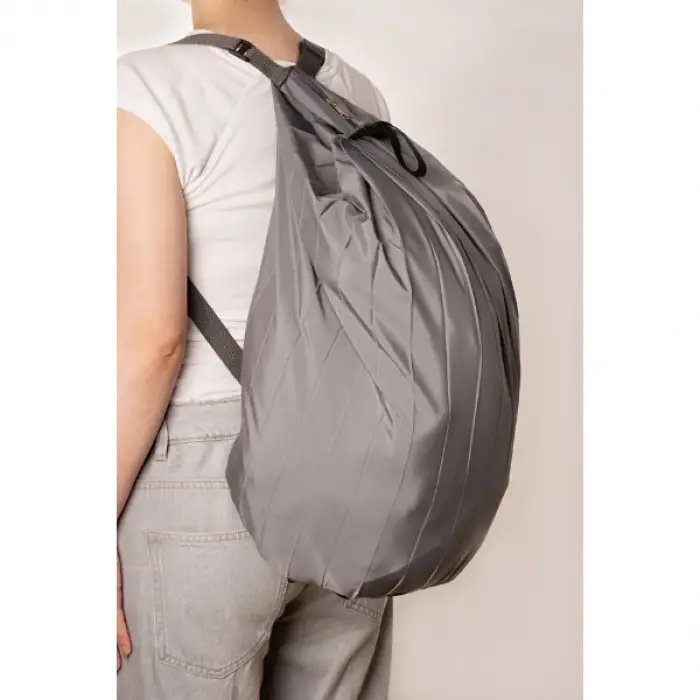 Gri Katlanabilir Seyahat Çantası