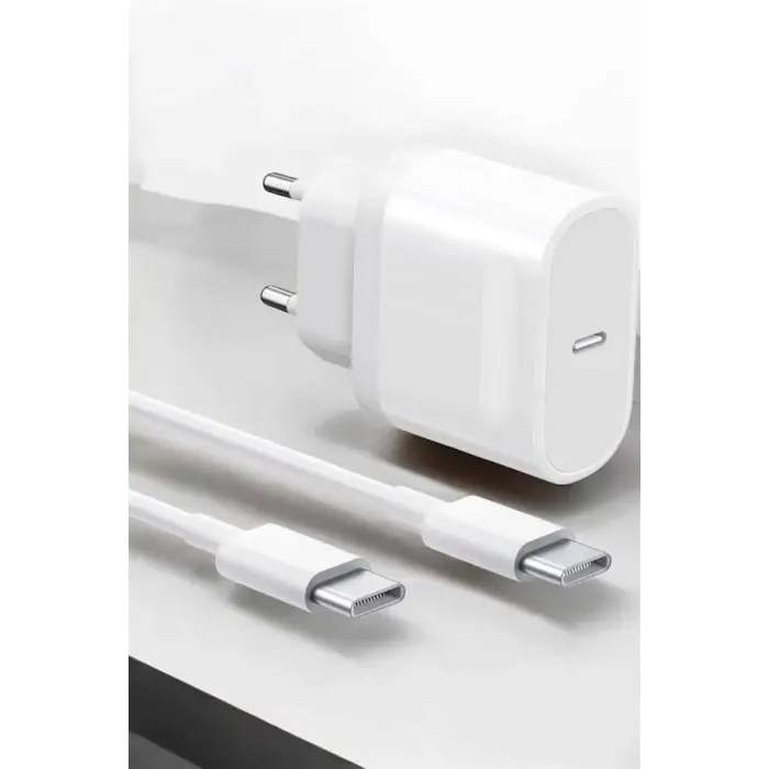 Güç Adaptörü ve Kablosu Şarj Aleti 15/15 Pro Max Uyumlu Hızlı Şarj