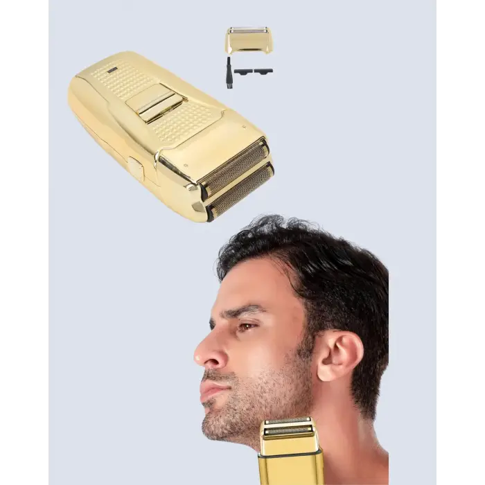 Güçlü Motorlu Kablolu Sakal Ve Bıyık Tıraş Makinesi Çelik Bıçaklı