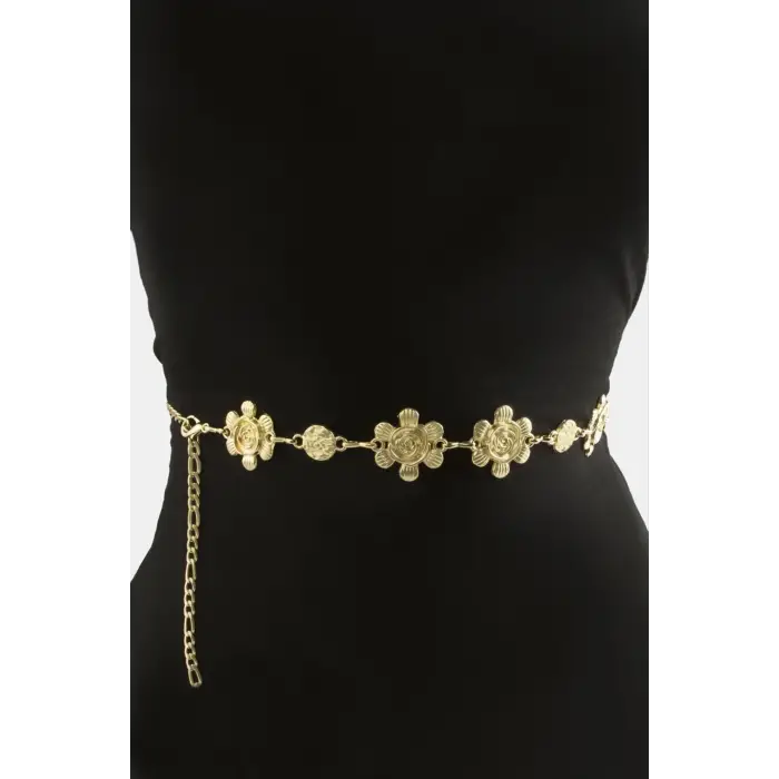 Gül Metal Zincir Kemer