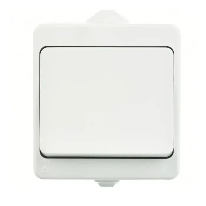 Sıva Üstü Tekli Anahtar Nemliyer - Elektrik Tesisat Anahtarı