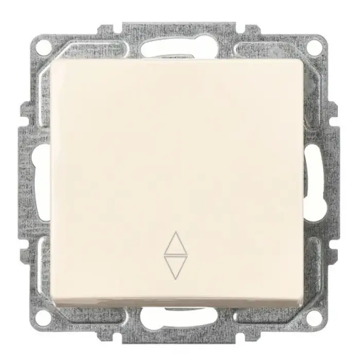 Visage Krem Vavien Çerçevesiz - Priz ve Anahtar İçin Uyumlu Çerçeve