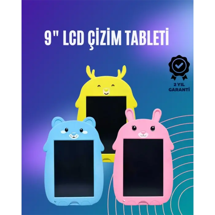 Hafif ve Kompakt Tasarımlı Kağıtsız LCD Yazı Tahtası