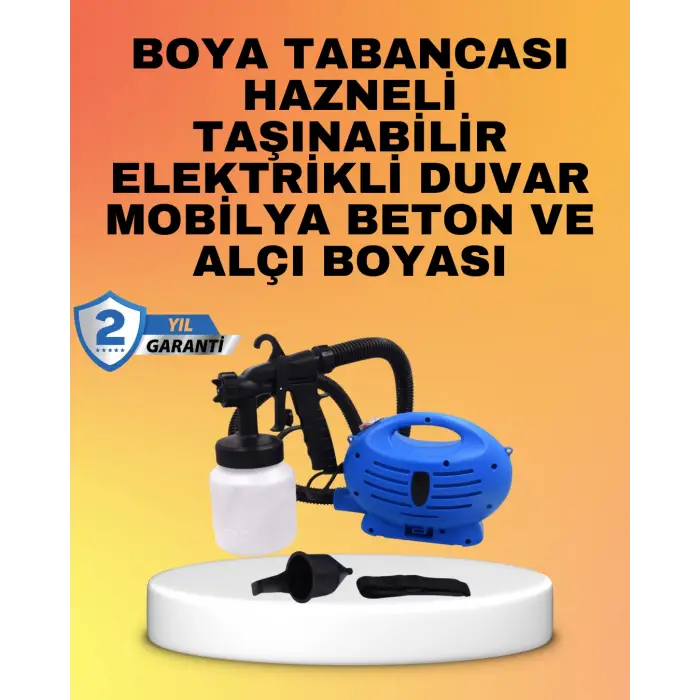 Hafif ve Taşınabilir Elektrikli Boya Makinesi