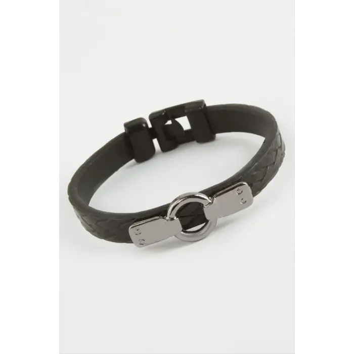 Halka Kaliteli Suni Deri Bileklik