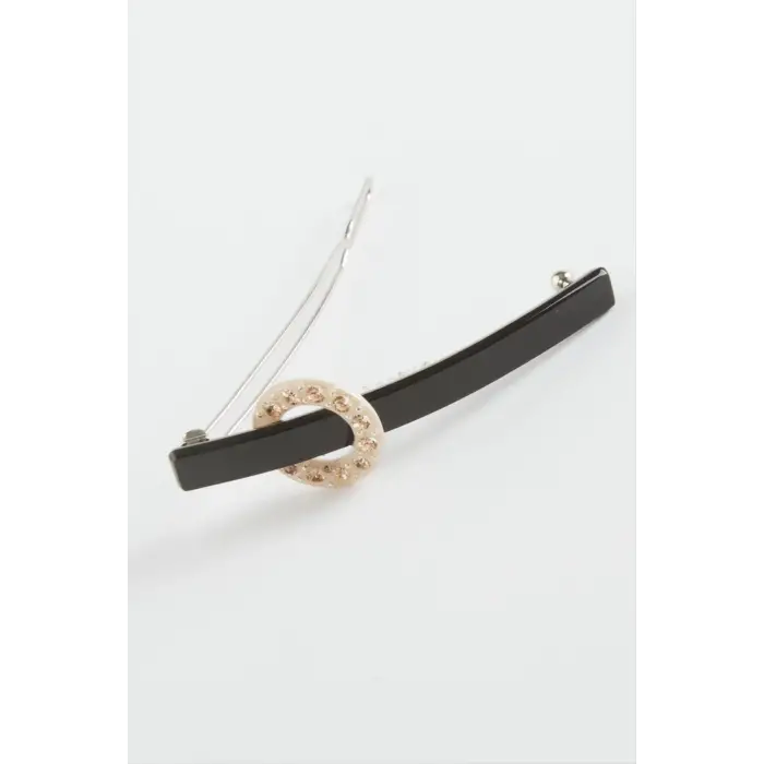 Halka Taşlı Klipsli Toka