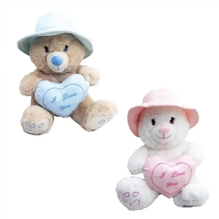 Halley Oyuncak Şapkalı Ayılar 43 Cm PL62588