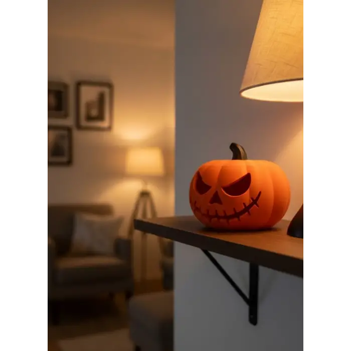 Halloween Balkabağı Dekor 23×15 cm Cadılar Bayramı Biblo Süs Objeleri