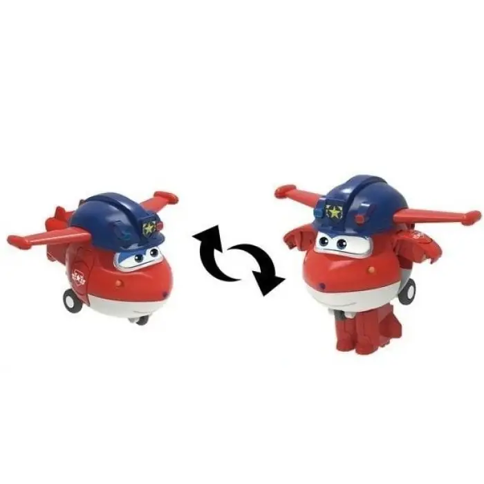 Harika Kanatlar Dönüşen Tekli Figür Polis Jett