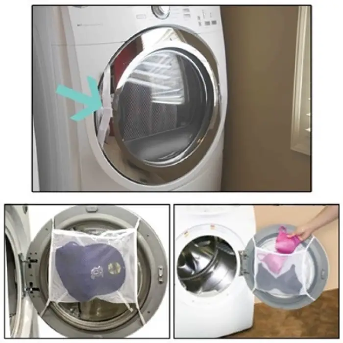 Hassas Çamaşır - Ayakkabı Yıkama Filesi Kapak Bağlamalı 35 x 20 cm (336336)