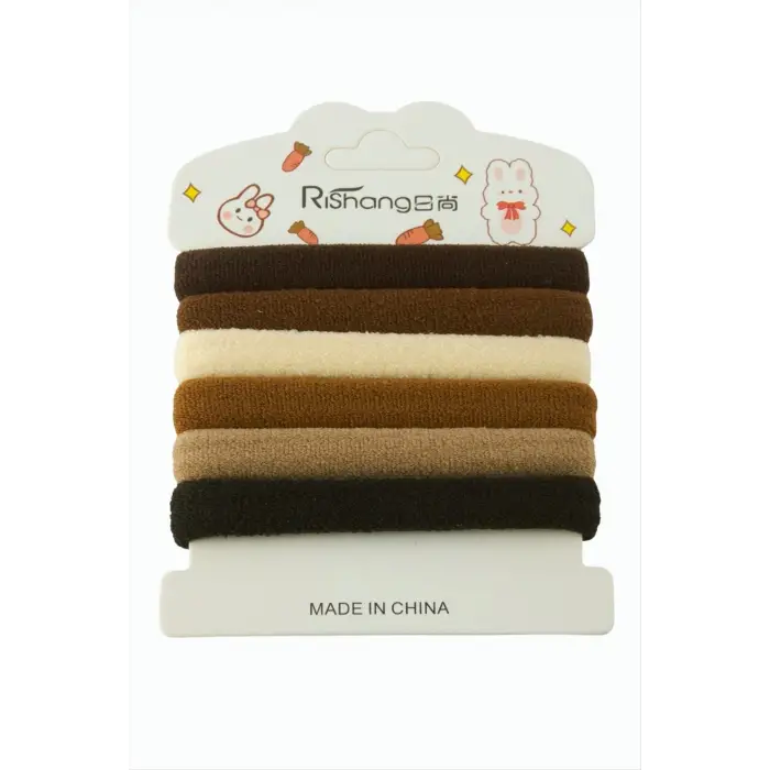 Havlu Lastikli Toka 6 Adet