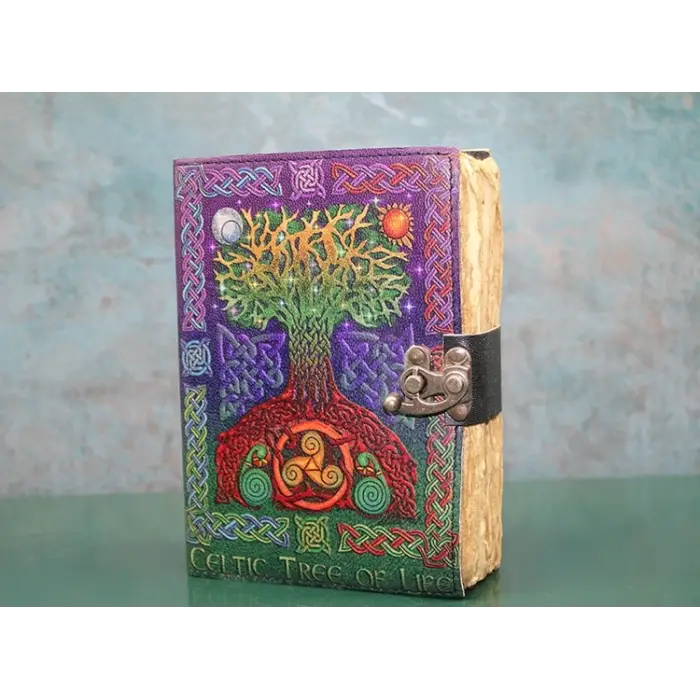 Hayat Ağacı Deri Defter Model 1