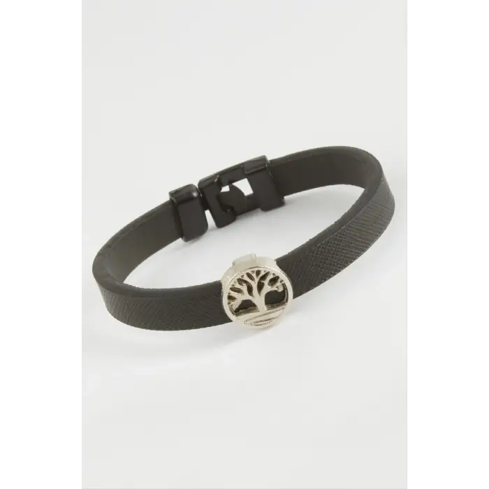 Hayat Ağacı Kaliteli Suni Deri Bileklik