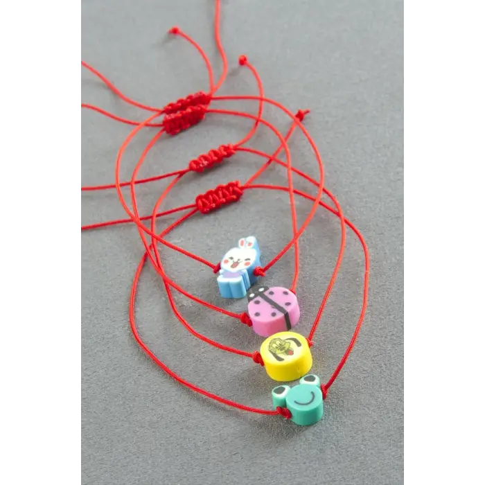 Hayvancık Makrome İp Bileklik