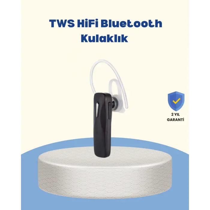 HD Mikrofonlu Kablosuz Kulaklık | Gürültü Azaltıcı, 10m Menzil