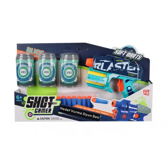 Hedefli Dart Tabancası 19 cm