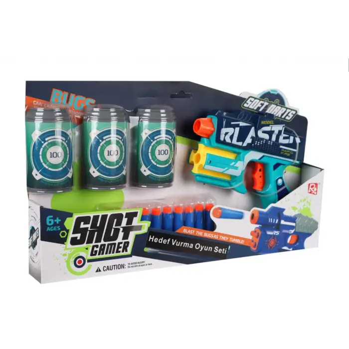 Hedefli Dart Tabancası 19 cm