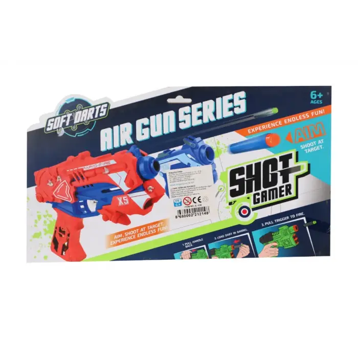 Hedefli Dart Tabancası 19 cm